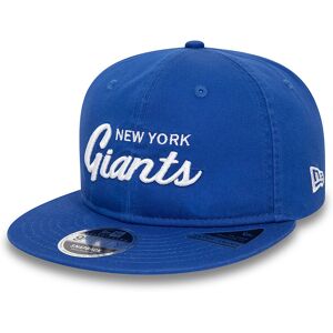 newera New York Giants NFL Retro Blue Retro Crown 9FIFTY Snapback Cap - Blue - Size: M-L - male