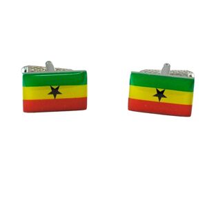 Ghana Flag Cufflinks