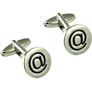 Internet @ Sign Novelty Cufflinks