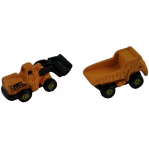 Lorry and Digger Novelty Cufflinks