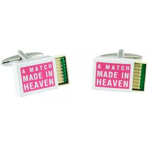 Matchbox "A Match Made in Heaven" Novelty Cufflinks