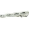 Rectangle Silver Tie Bar