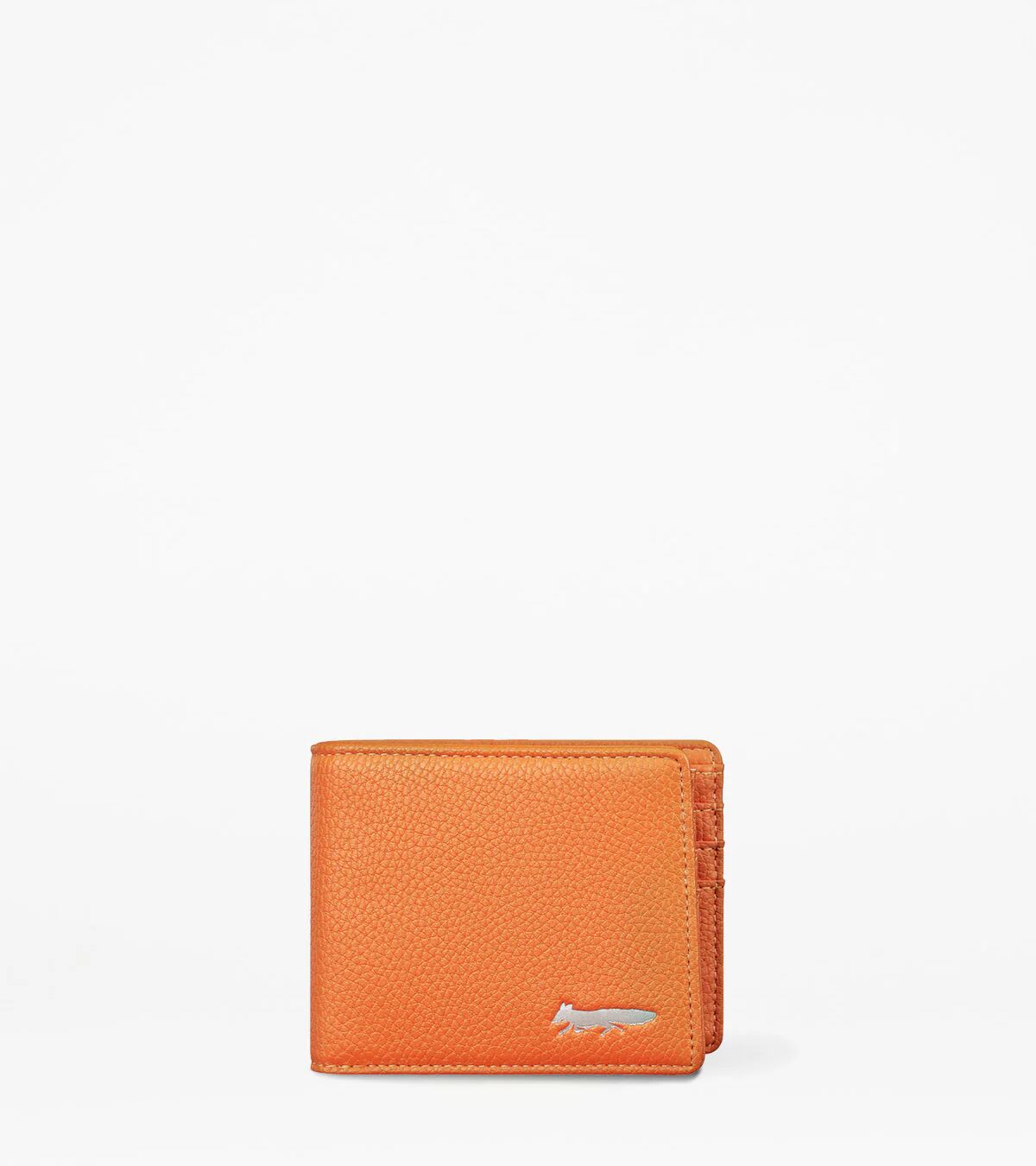 Foxx Orange Wallet Vegan Leather Wallet Includes Card Holders And A Single Large Pouch Fenella Smith Male