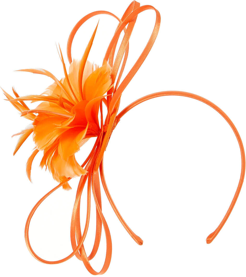 Roman Originals Feather Flower Fascinator