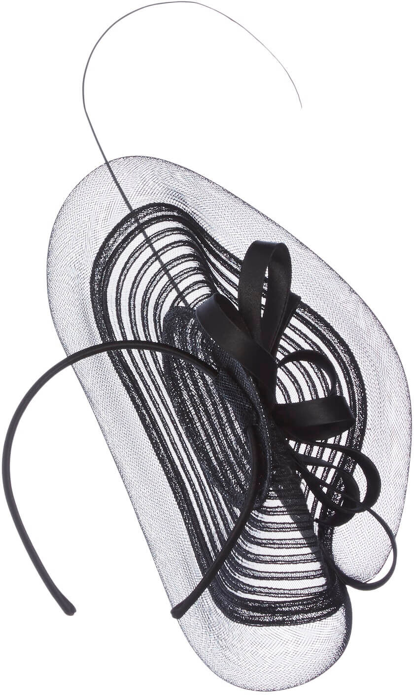 Roman Originals Quill and Loop Fascinator