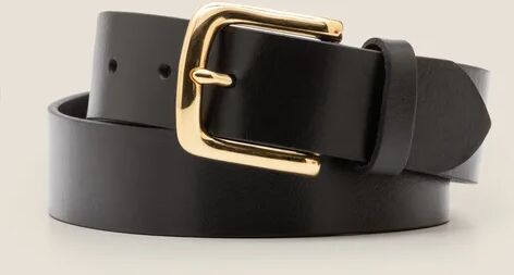 Boden British Belt Black Men Boden Leather Size: 34-36