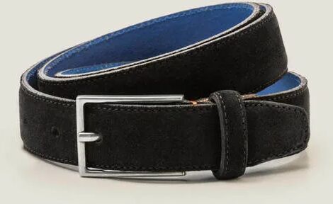 Boden Smart Suede Belt Black Men Boden Leather Size: 34-36