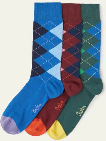 Boden Favourite Socks Argyle Multi Pack Men Boden  Size: ONE