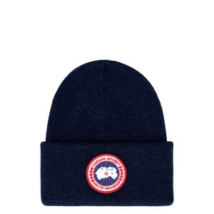 Canada Goose Ribbed Wool Beanie - blue - male - Size: 0one size