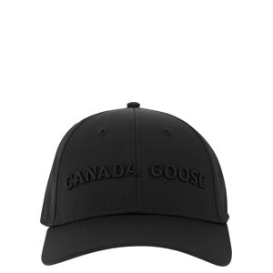 Canada Goose Hat With Visor And Embroidered Logo - Nero - male - Size: Large