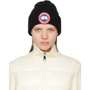 Canada Goose Black Arctic Disc Beanie  - 61 Black - Noir - Size: UNI - Gender: female