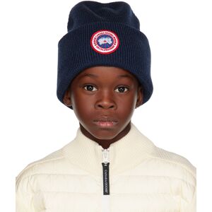 Canada Goose Kids Kids Navy Arctic Beanie  - 151 NAVY HEATHER - Size: UNI - Gender: unisex