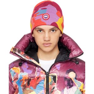 Canada Goose Multicolor KidSuper & NBA Edition Embroidered Beanie  - 1741 Purple Multi - Size: UNI - Gender: female