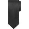 Awearness Kenneth Cole Men's Narrow Micro-Texture Tie Black - Size: One Size - Black - male