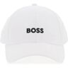 Boss baseball cap with embroidered logo  - White - male - Size: One Size