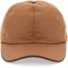 ZEGNA baseball cap with leather trim  - Brown - male - Size: Large