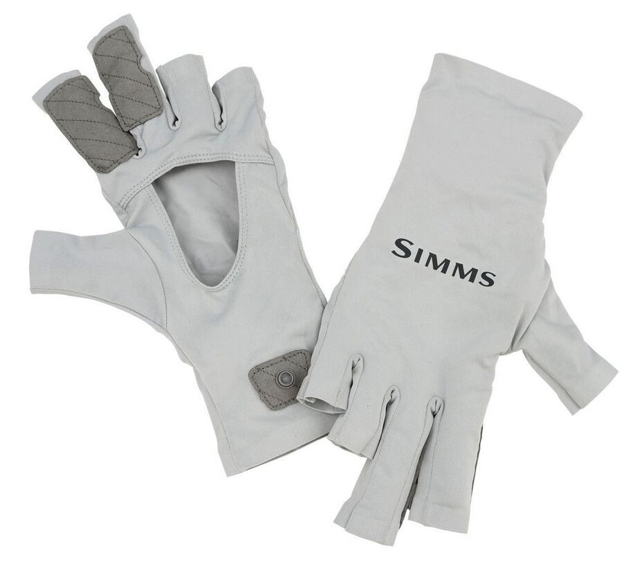 Simms PG-12661 Solarflex Sun Glove - Sterling - Medium