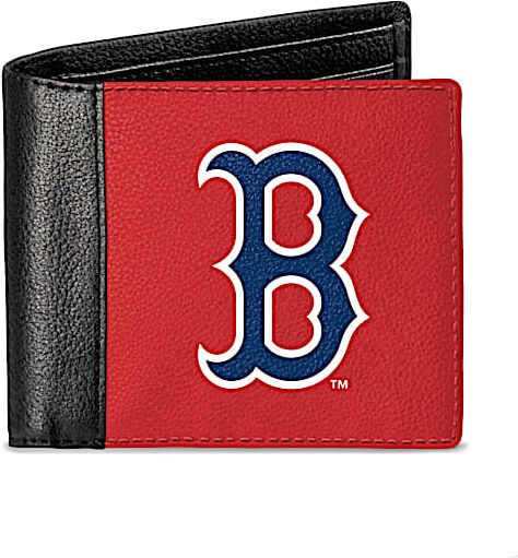 The Bradford Exchange Boston Red Sox Men's RFID Blocking Leather Wallet