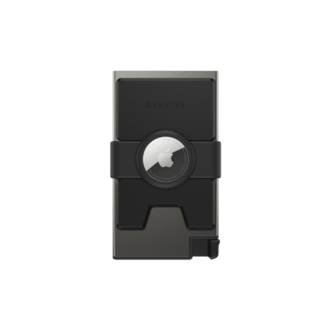 Cardholder for AirTag Smart Wallet Slim Hard Trackable RFID Graphite Ekster® Smart Trackable Wallet Slim Front Pocket RFID Blocking Graphite Ekster®