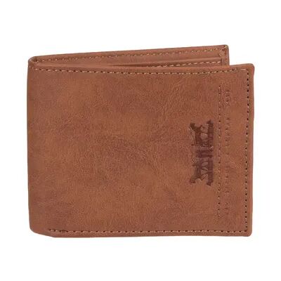 Levi's Men's Levi's RFID-Blocking Traveler Wallet, Dark Beige