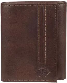 Dockers Men's Dockers RFID Slim Front Pocket Wallet, Dark Beige