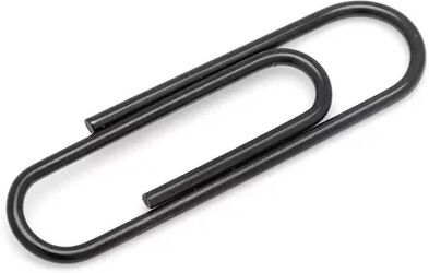 Kohl's Stainless Steel Paper Clip Money Clip, Black