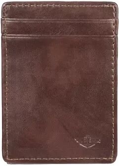 Men's Dockers RFID-Blocking Front Pocket Wallet With Magnetic Money Clip, Brown