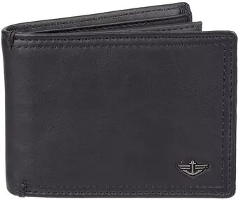 Men's Dockers RFID-Blocking Extra Capacity Slimfold Wallet, Black