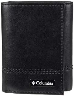 Columbia Men's Columbia RFID-Blocking Trifold Wallet, Black