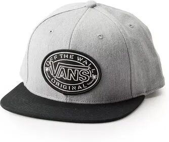 Vans Men's Logo Snapback Hat, Dark Grey