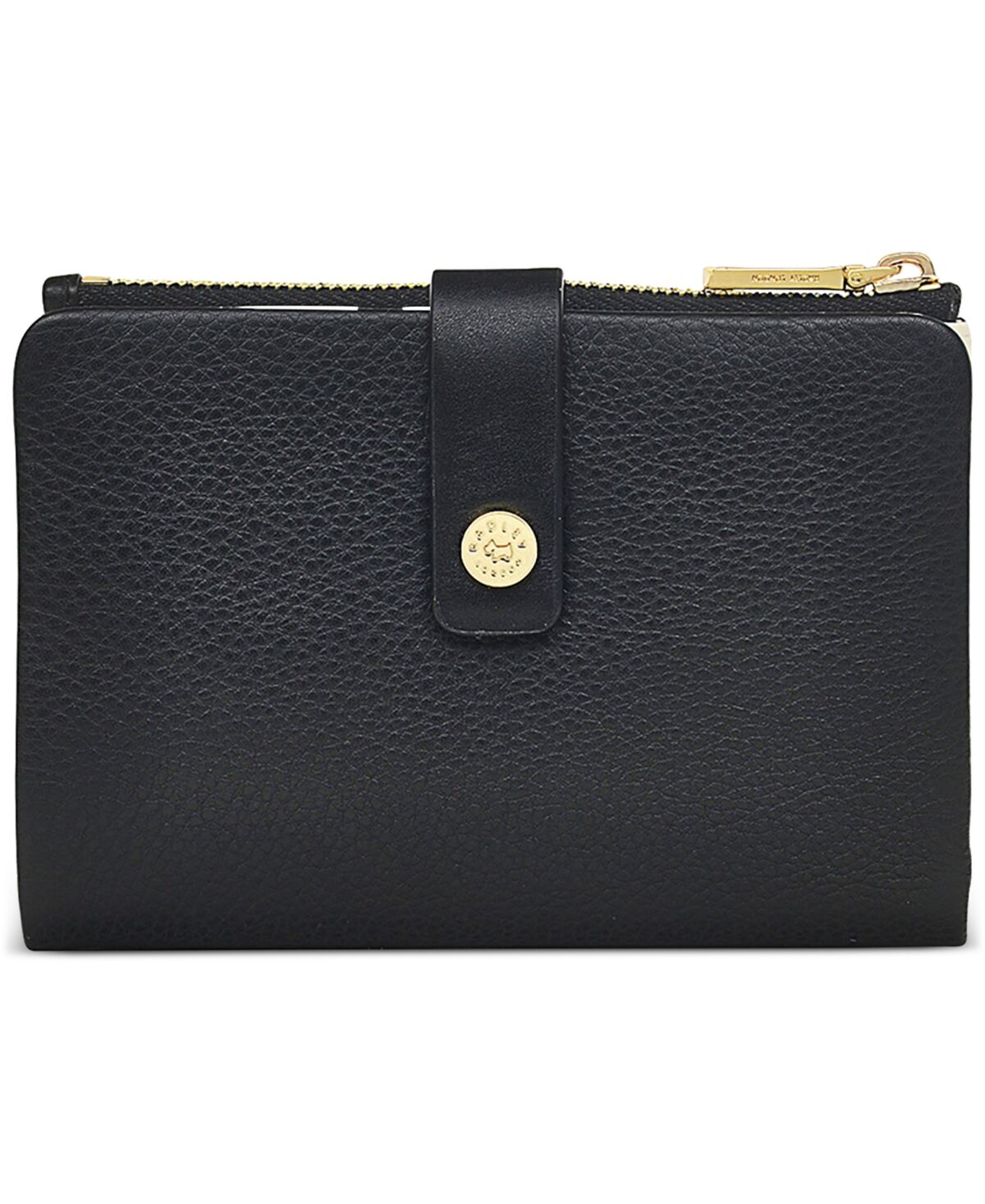 Radley London Leather Medium Bifold Wallet - Black