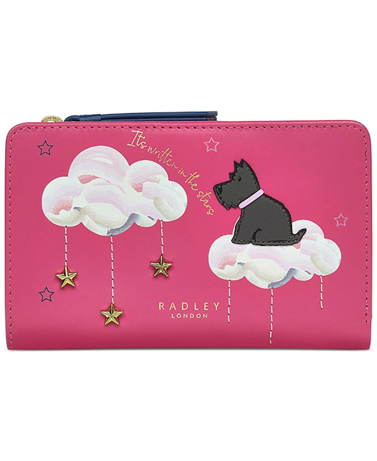 Radley London Written in the Stars Leather Bifold Wallet - Coulis