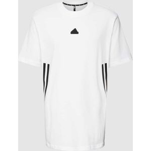 ADIDAS SPORTSWEAR T-Shirt aus Baumwolle mit Label-Detail, Größe XXL - EUR - Weiss - XXL