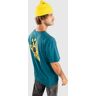 Santa Cruz Absent Topo Hand T-Shirt marineteal marineteal M,S,XL Herren