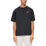 QS T-Shirt, mit leichten Washed-Effekten  black black