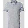 JOOP! Collection Slim Fit Poloshirt mit Knopfleiste Modell 'Percy', Größe L - EUR - Marine - L