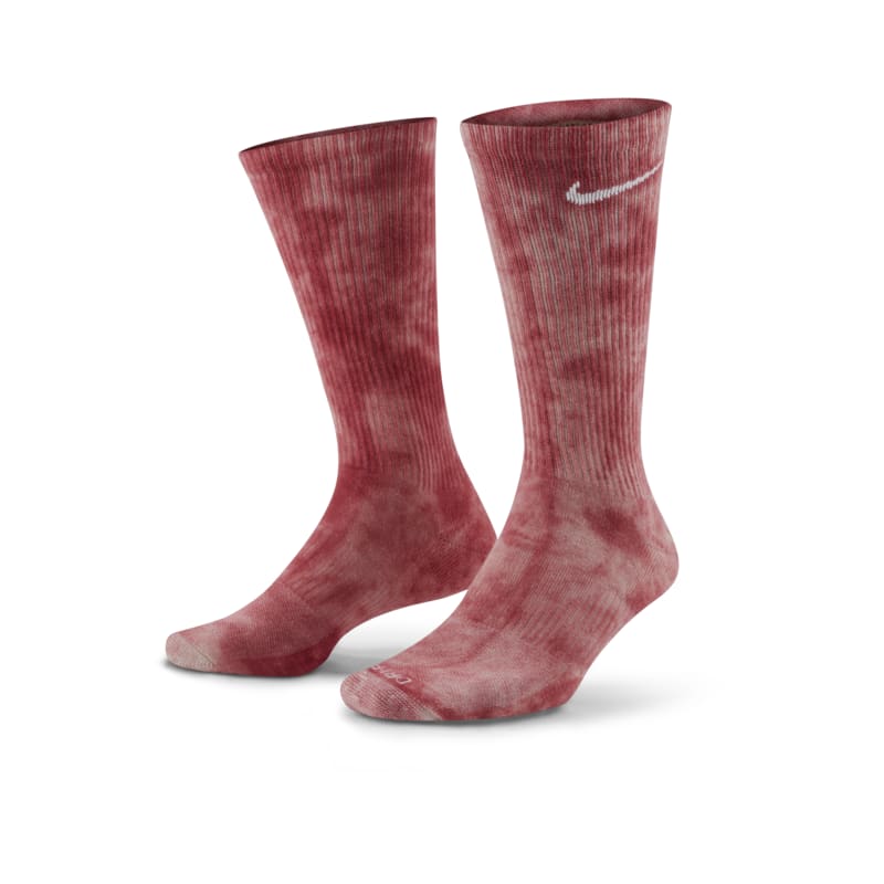 Nike Everyday Plus Cushioned Crew Socks - Red - size: XL, S