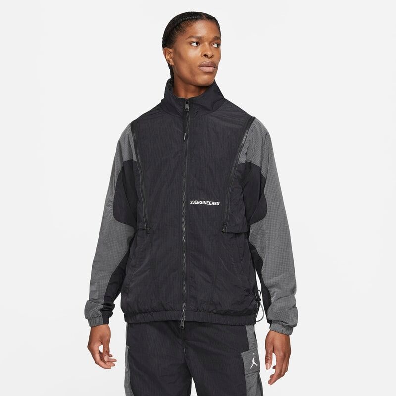 Nike Jordan 23 Engineered Men's Woven Jacket - Black - size: S, M, L, 2XL, XS, XL