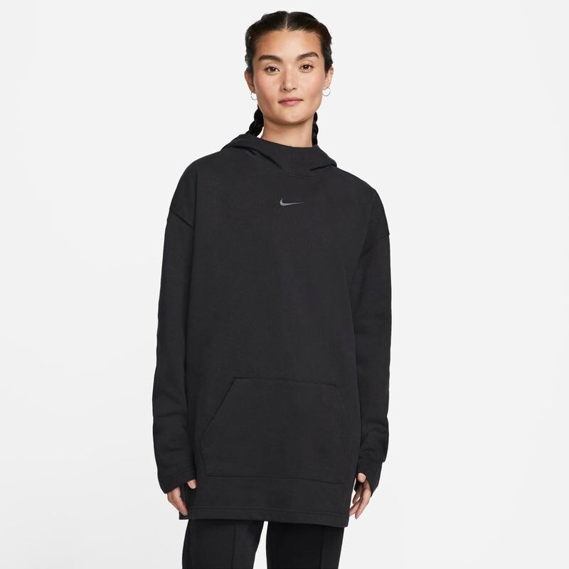 Nike Sportswear Funnel-Neck Fleece Hoodie - Black - size: XS, S, L, XL, M