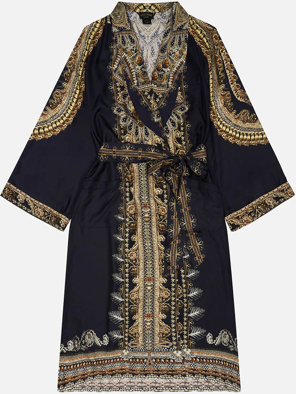 Camilla eBoutique Long Line Robe Its All Over Torero, S/M  - Size: S/M