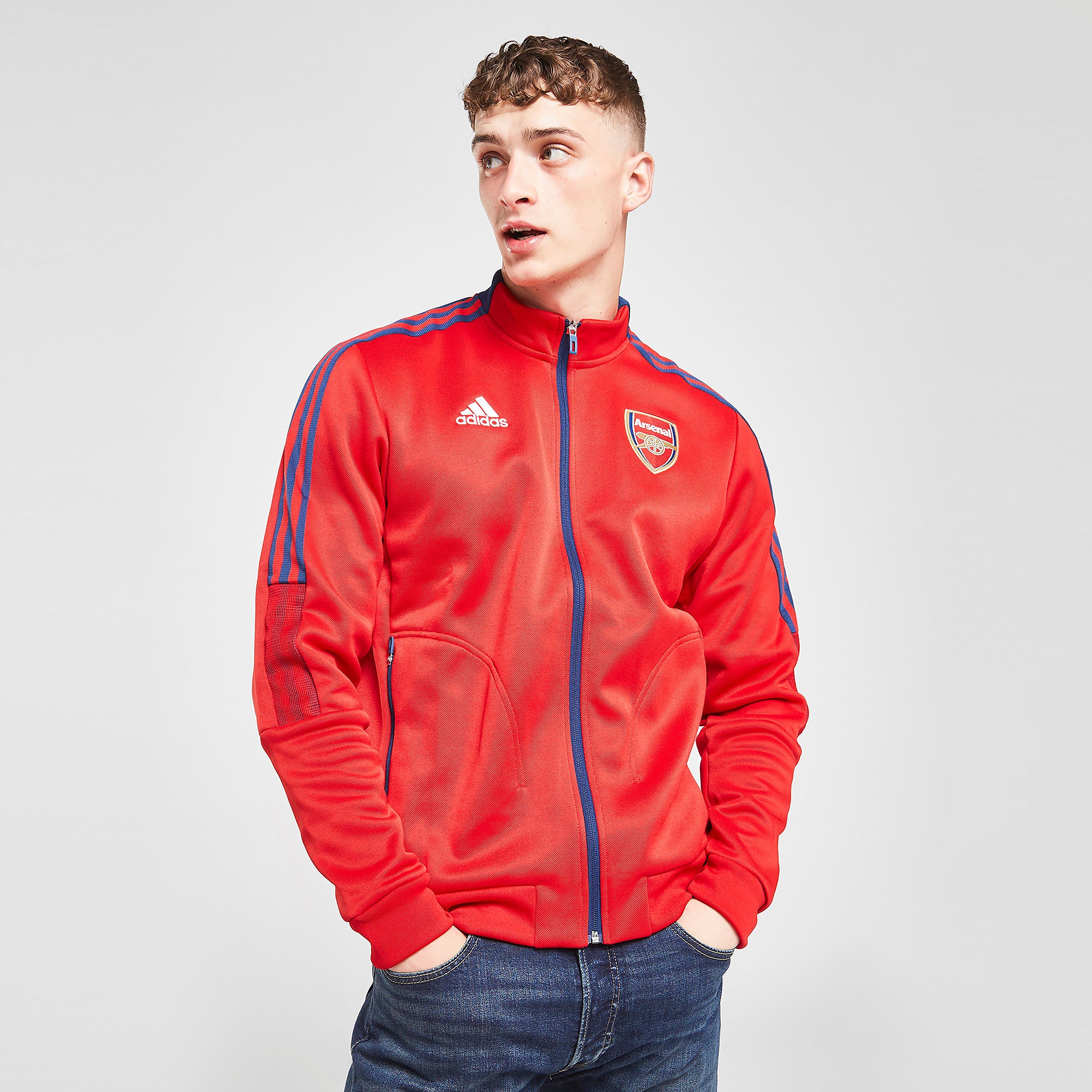 adidas Arsenal FC Anthem Jacket - Scarlet - Mens  size: L