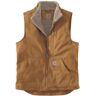 Carhartt Duck Mock Neck Gilet Brun XL