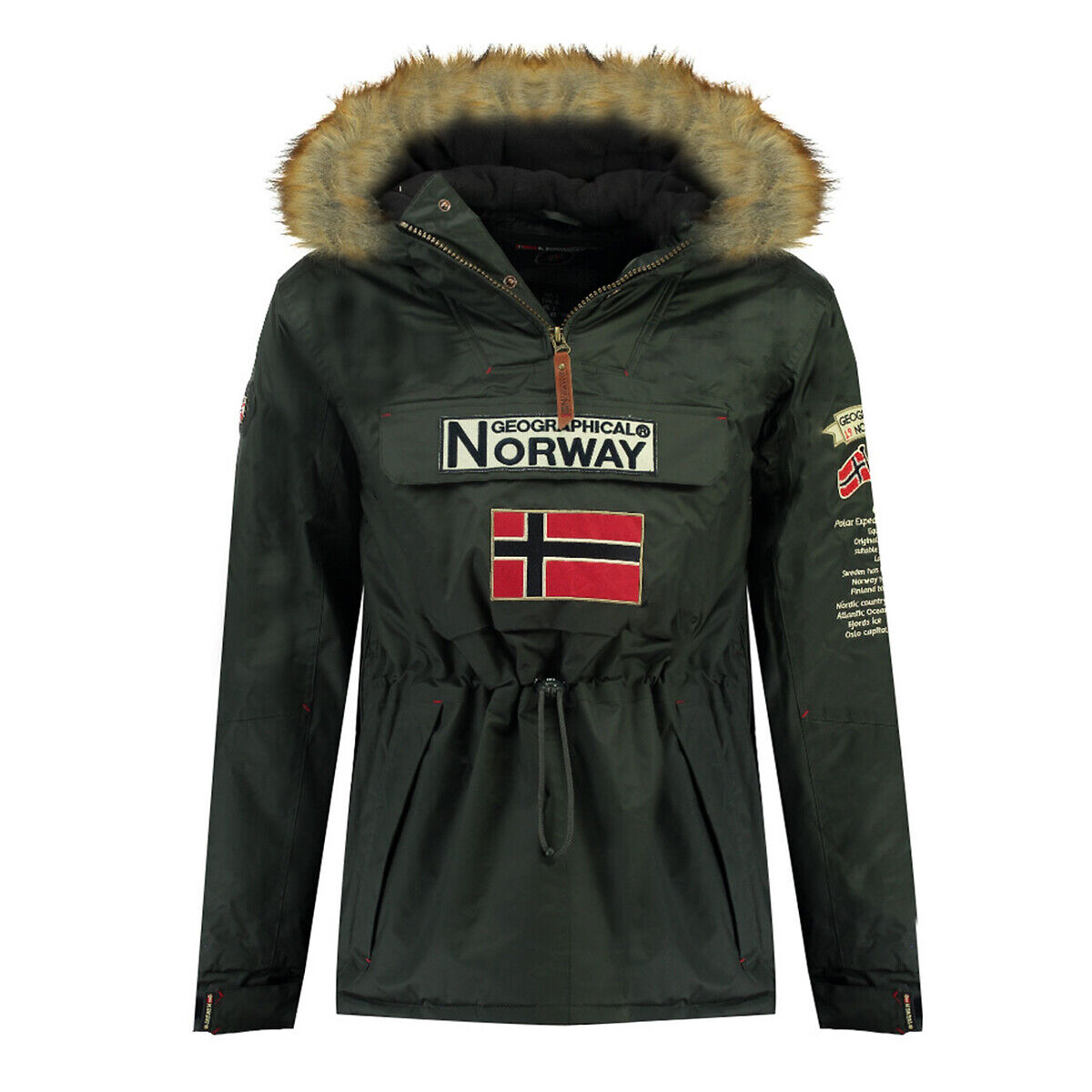 GEOGRAPHICAL NORWAY Parka enfilable à capuche Barman