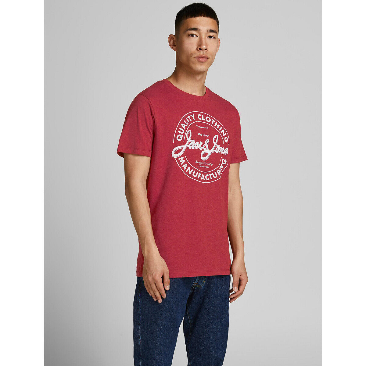 JACK & JONES T-shirt col rond Jeans