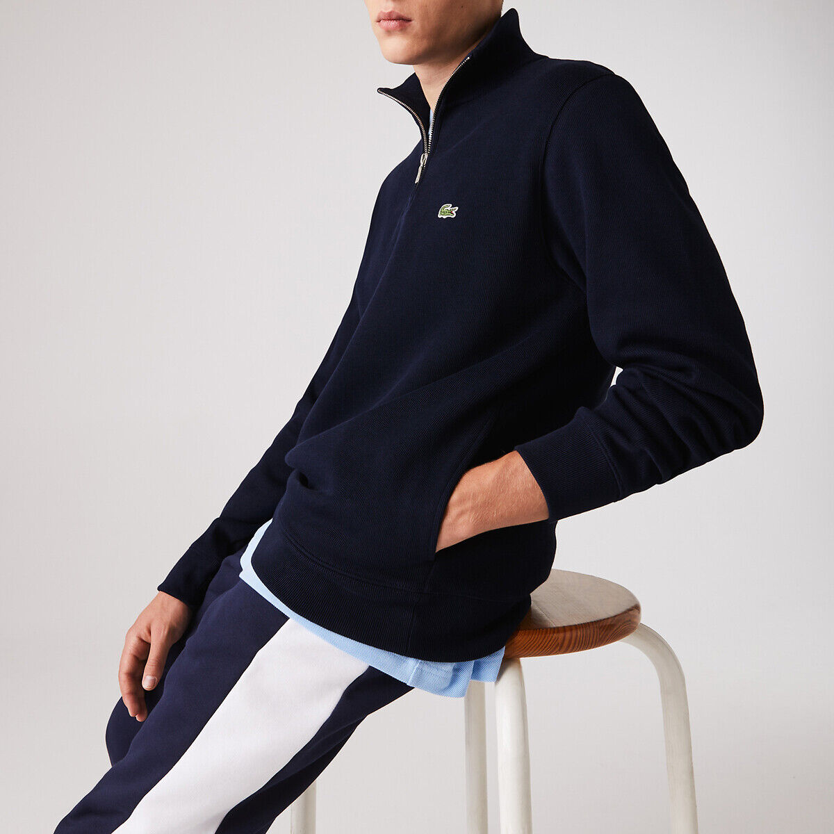 LACOSTE Sweat col demi-zip Lacoste Sport