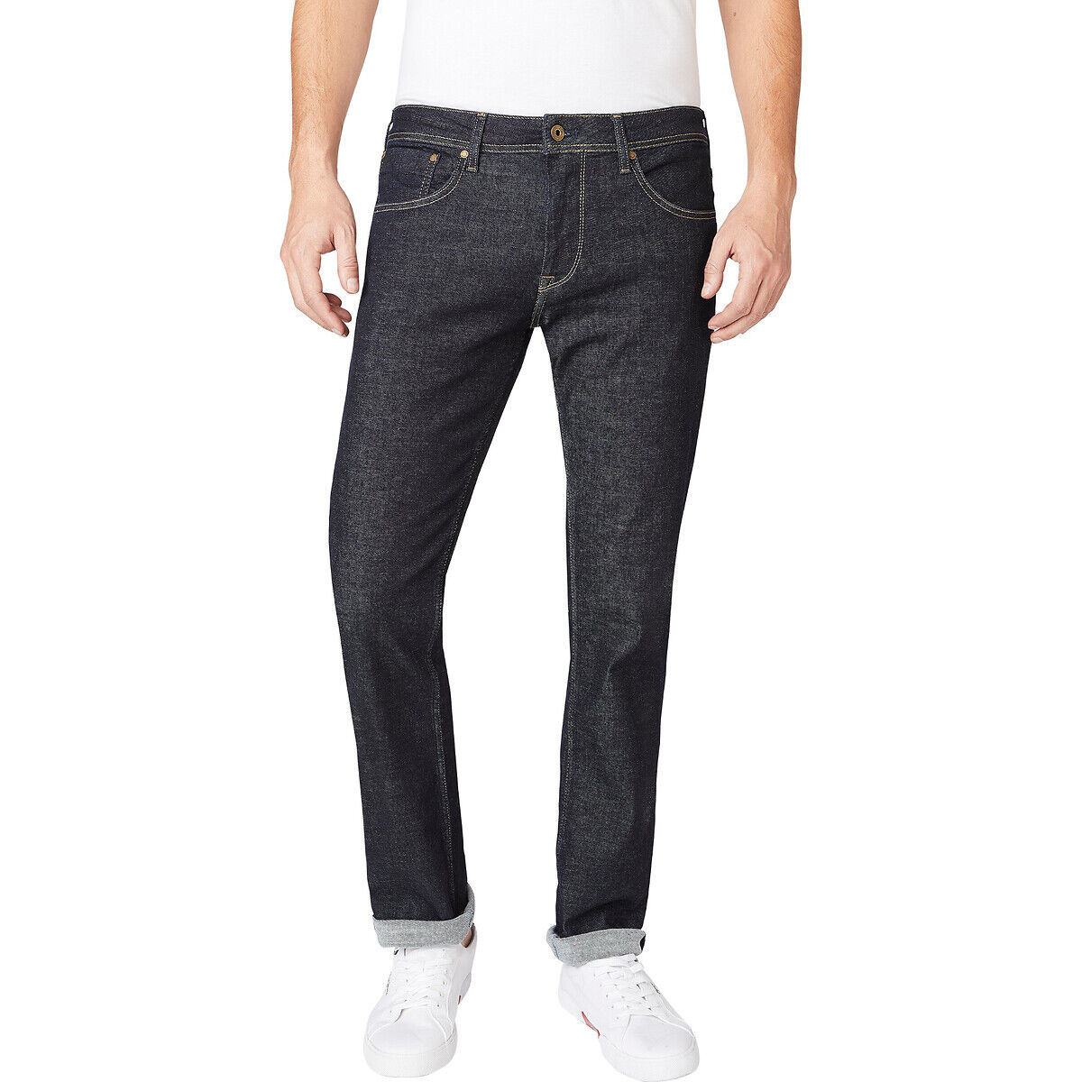 PEPE JEANS Jean droit stretch Cash