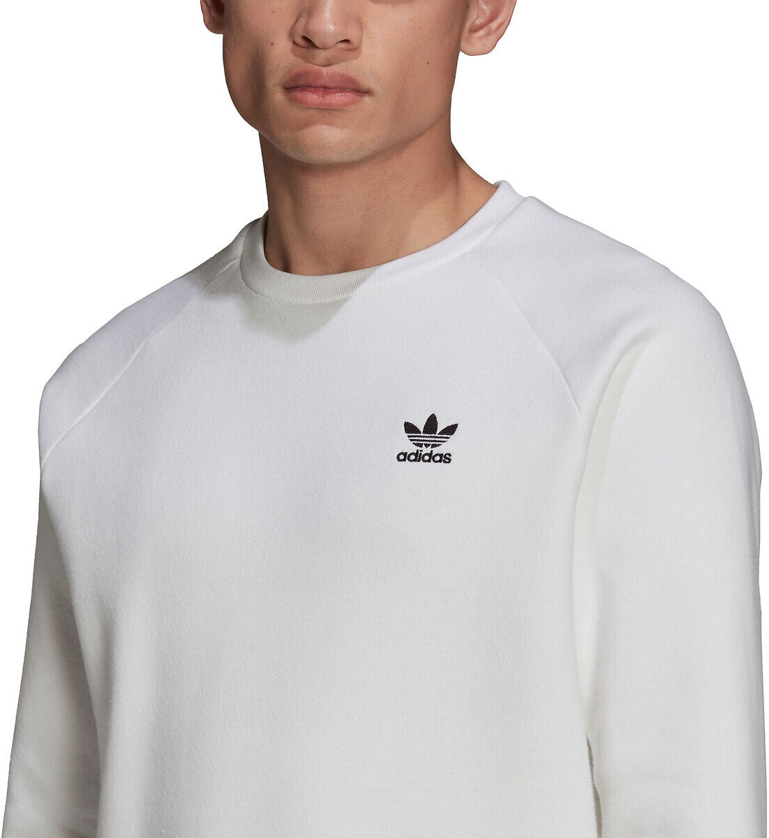 adidas Originals Sweat col rond petit logo trefoil