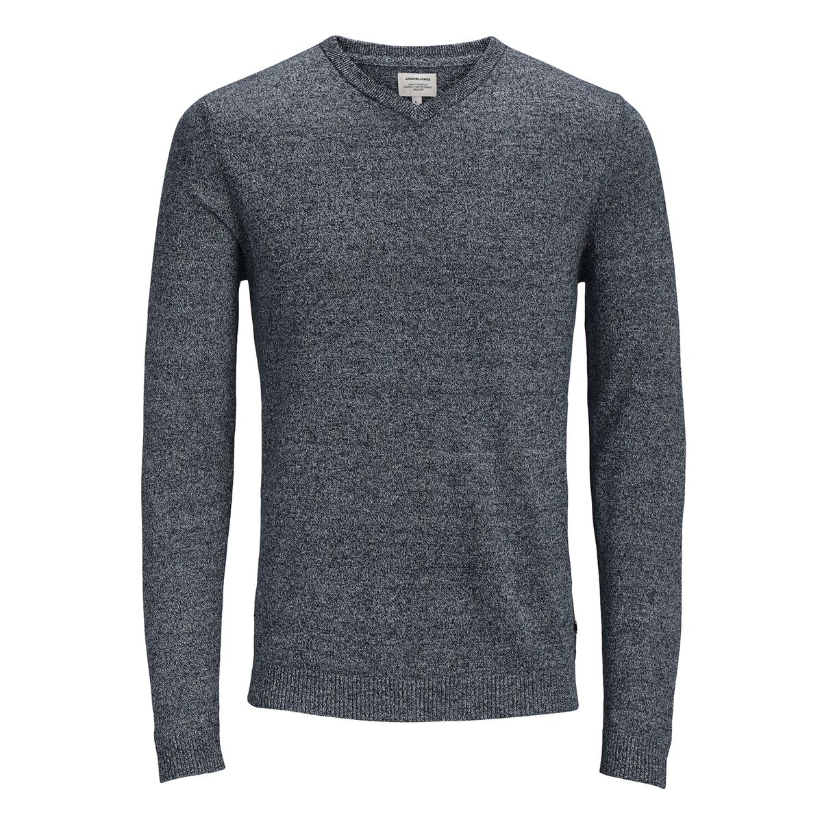 JACK & JONES Pull col v en fine maille