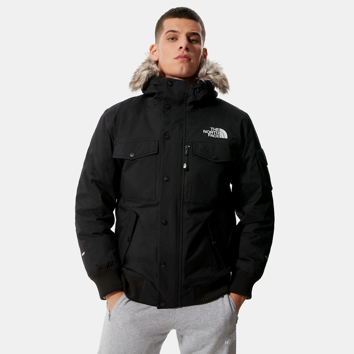 THE NORTH FACE Blouson chaud à capuche Recycled Gotham