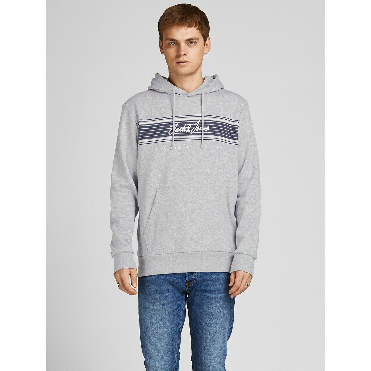 JACK & JONES Sweat à capuche Leo